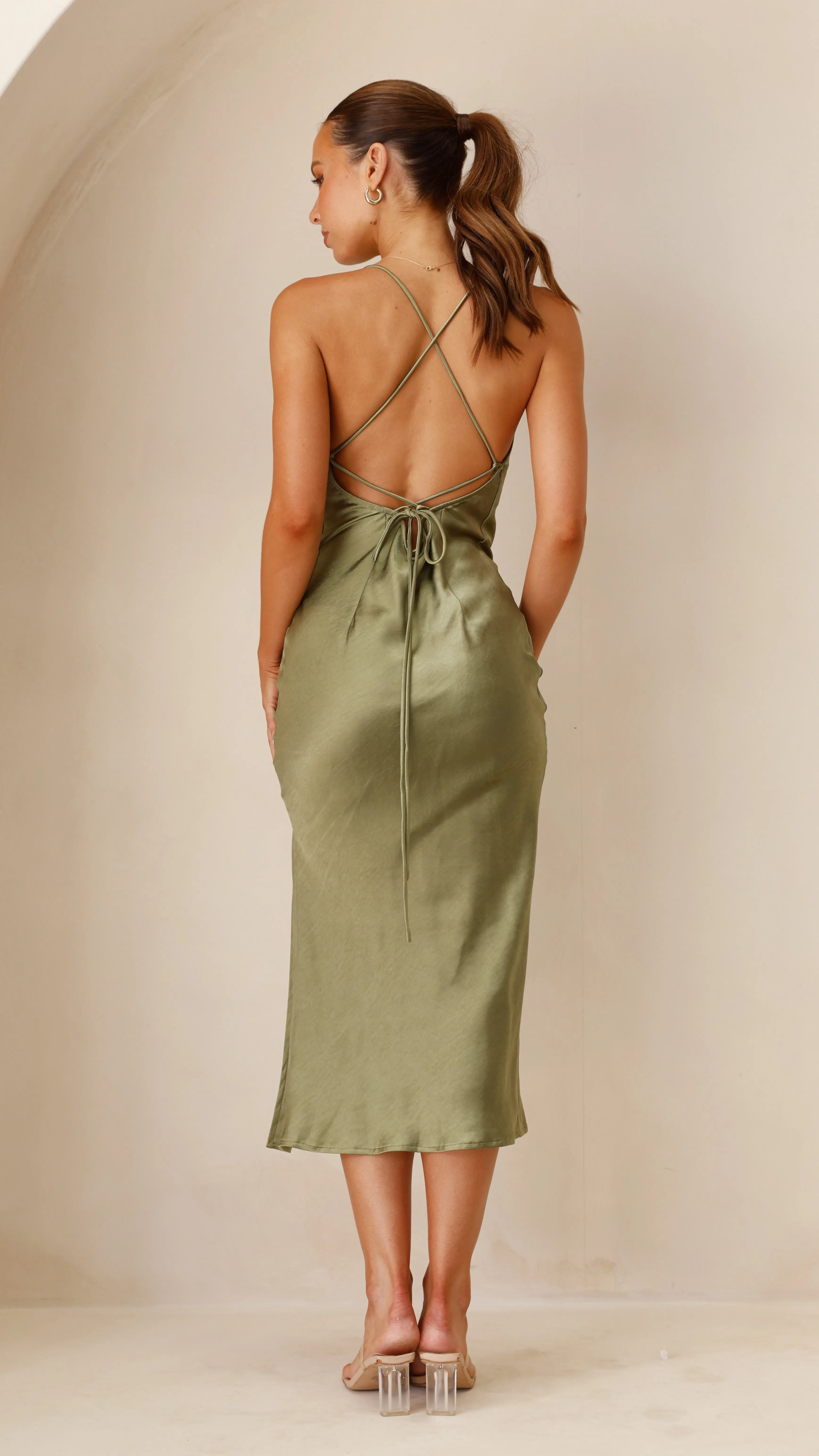 Scarlette Dress - Olive