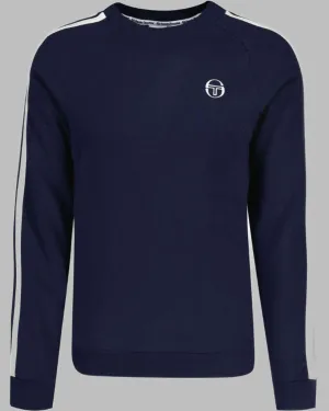 Sergio Tacchini ASCOT Crew Sweatshirt Maritime Blue