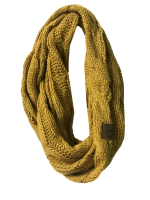 SF-800 MUSTARD Infinity Scarf