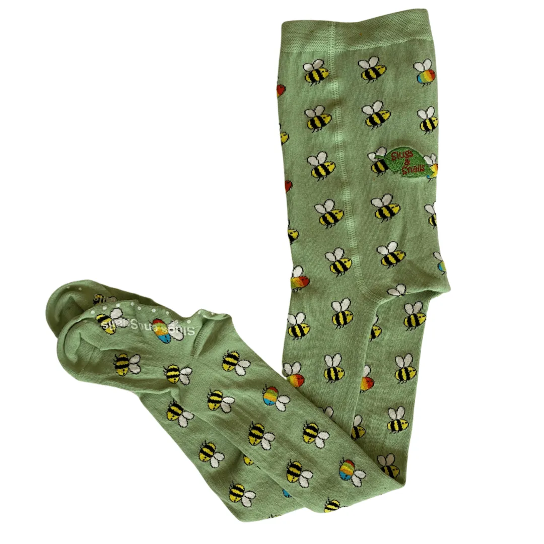 Slugs and Snails Rainbees Tights