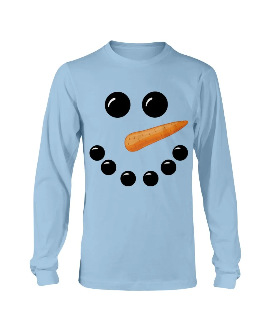 Snowman Face Long Sleeve