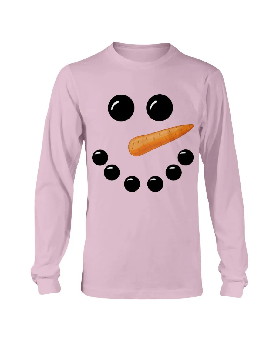 Snowman Face Long Sleeve