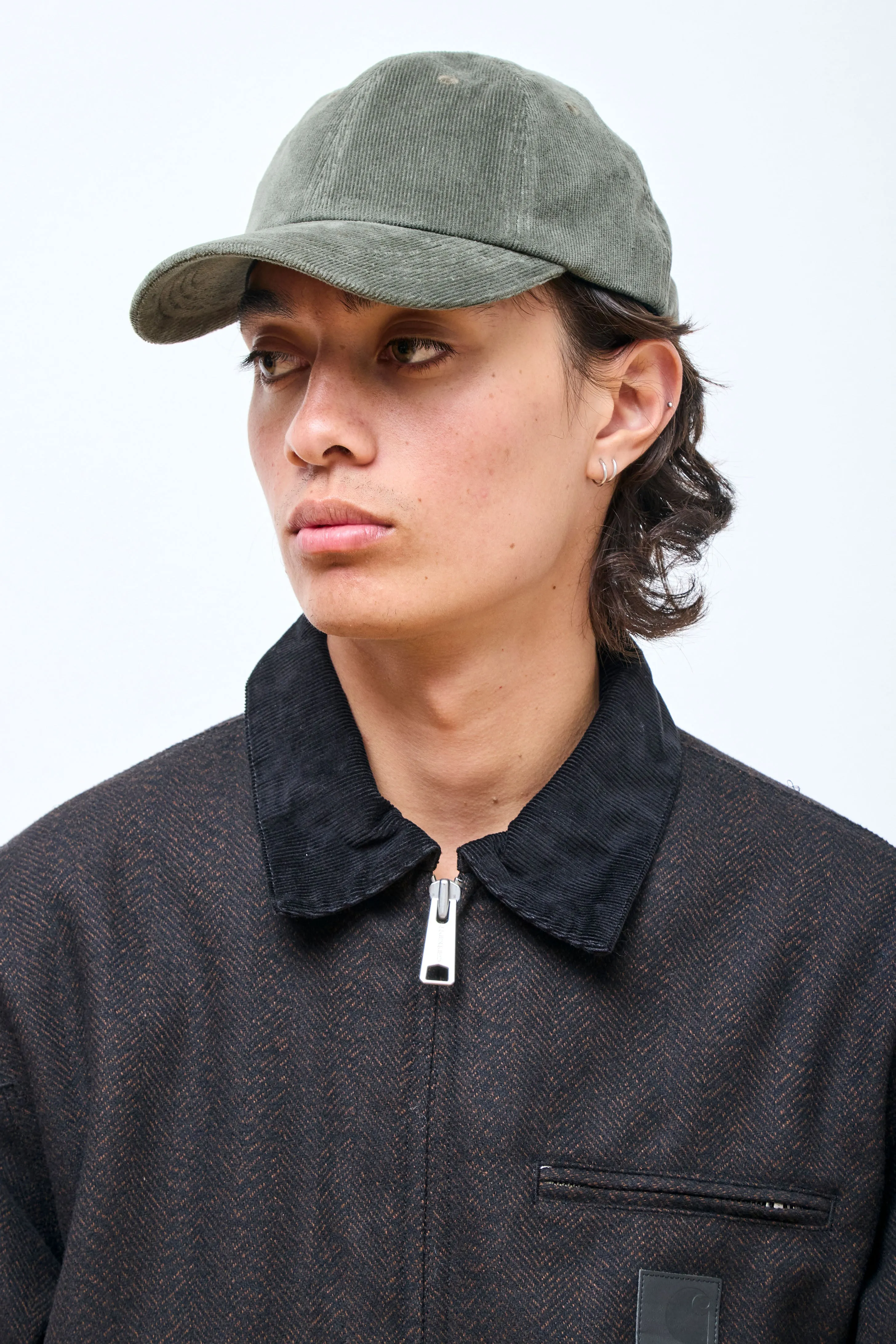 Solotex Corduroy Sports Cap Ivy Green