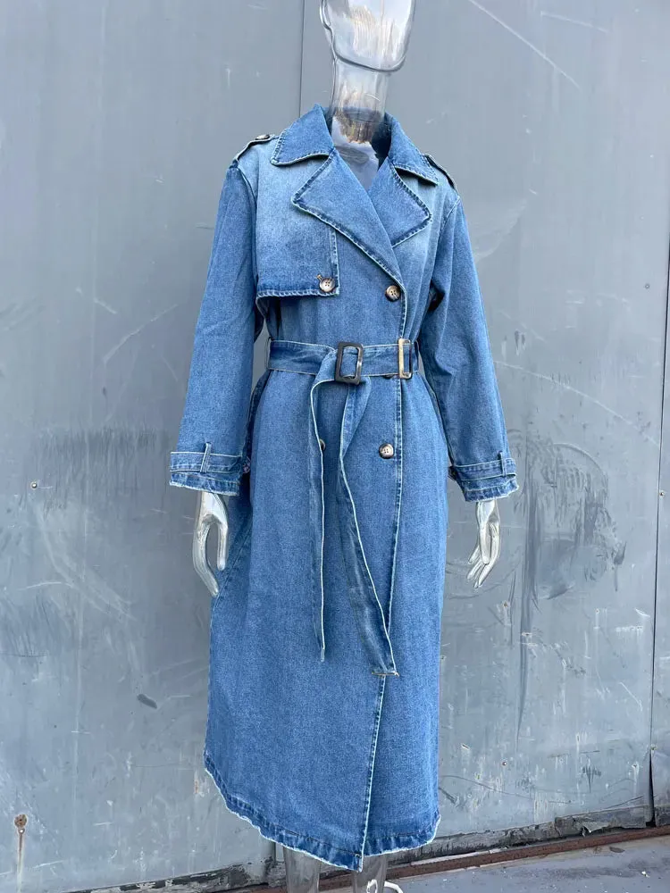 Sterlin Denim Trench