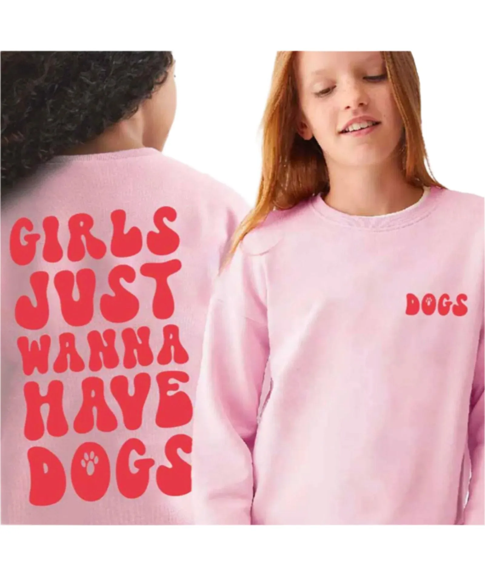 Sub_Urban Riot Girls Wanna Have Dogs Classic Sweatshirt