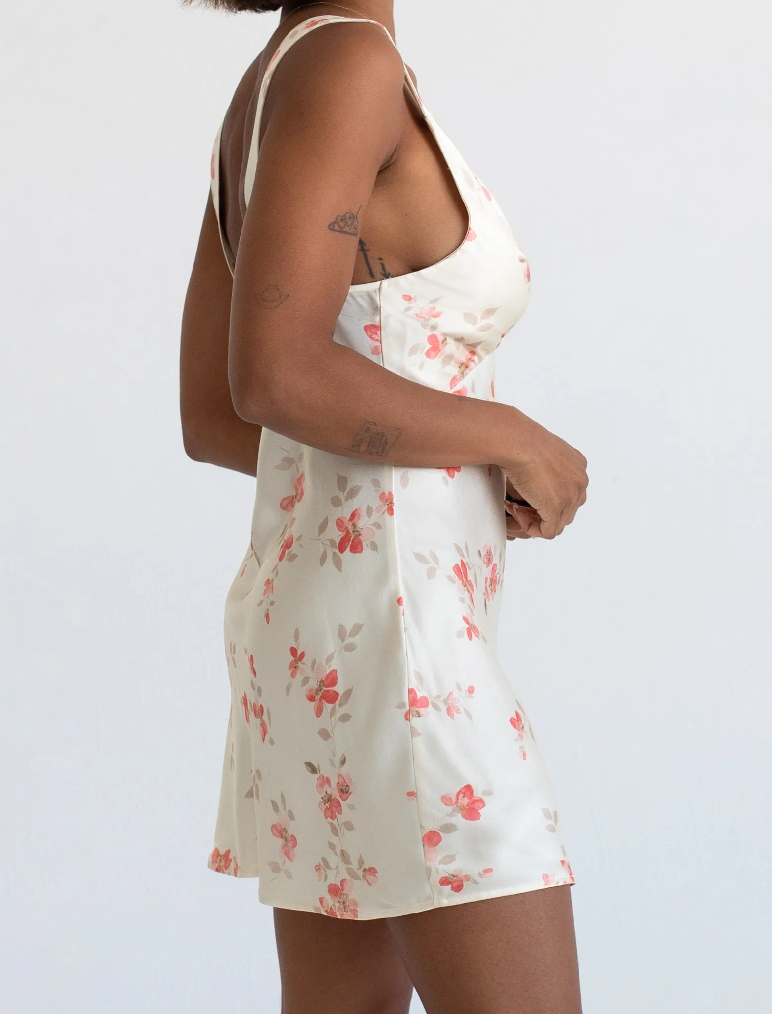 Sunset Strip Mini Dress | Whisper Floral