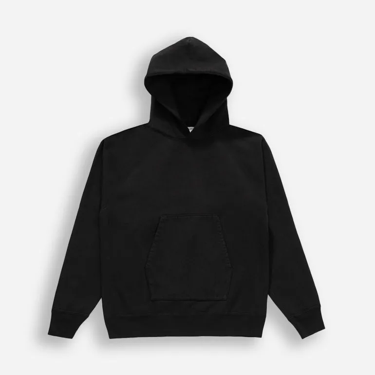 SUPER WEIGHTED HOODIE - BLACK