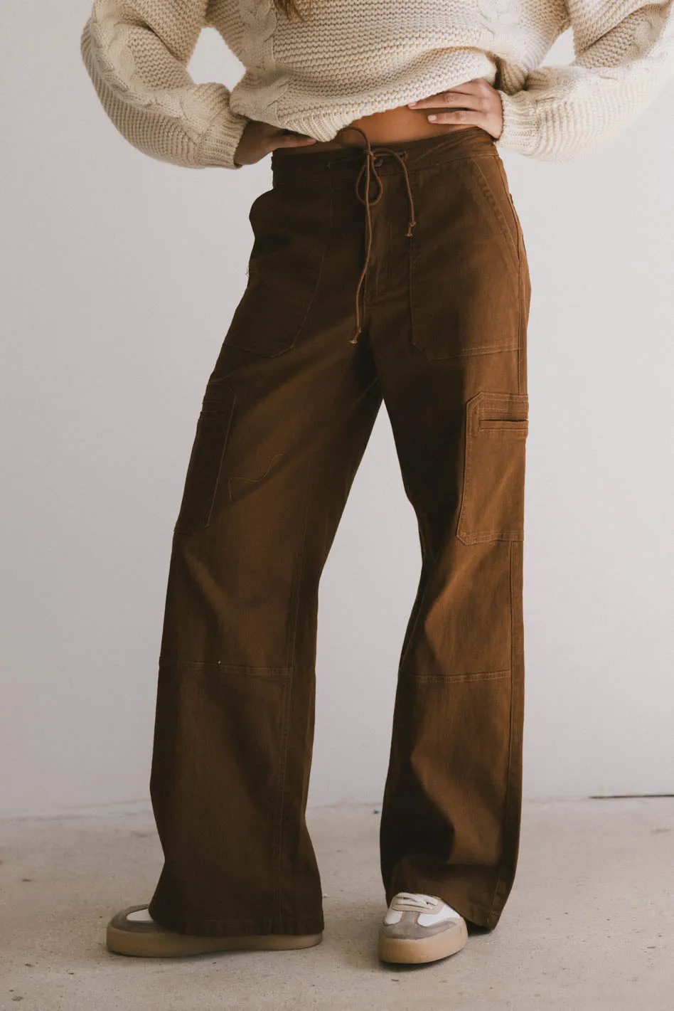 Tandry Cargo Pants in Brown