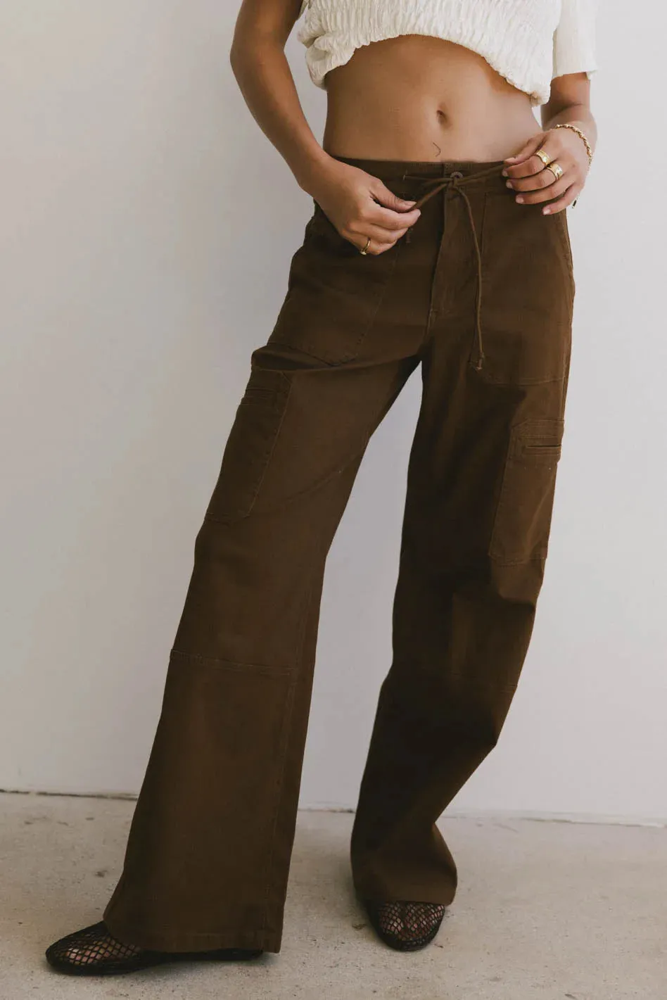 Tandry Cargo Pants in Brown