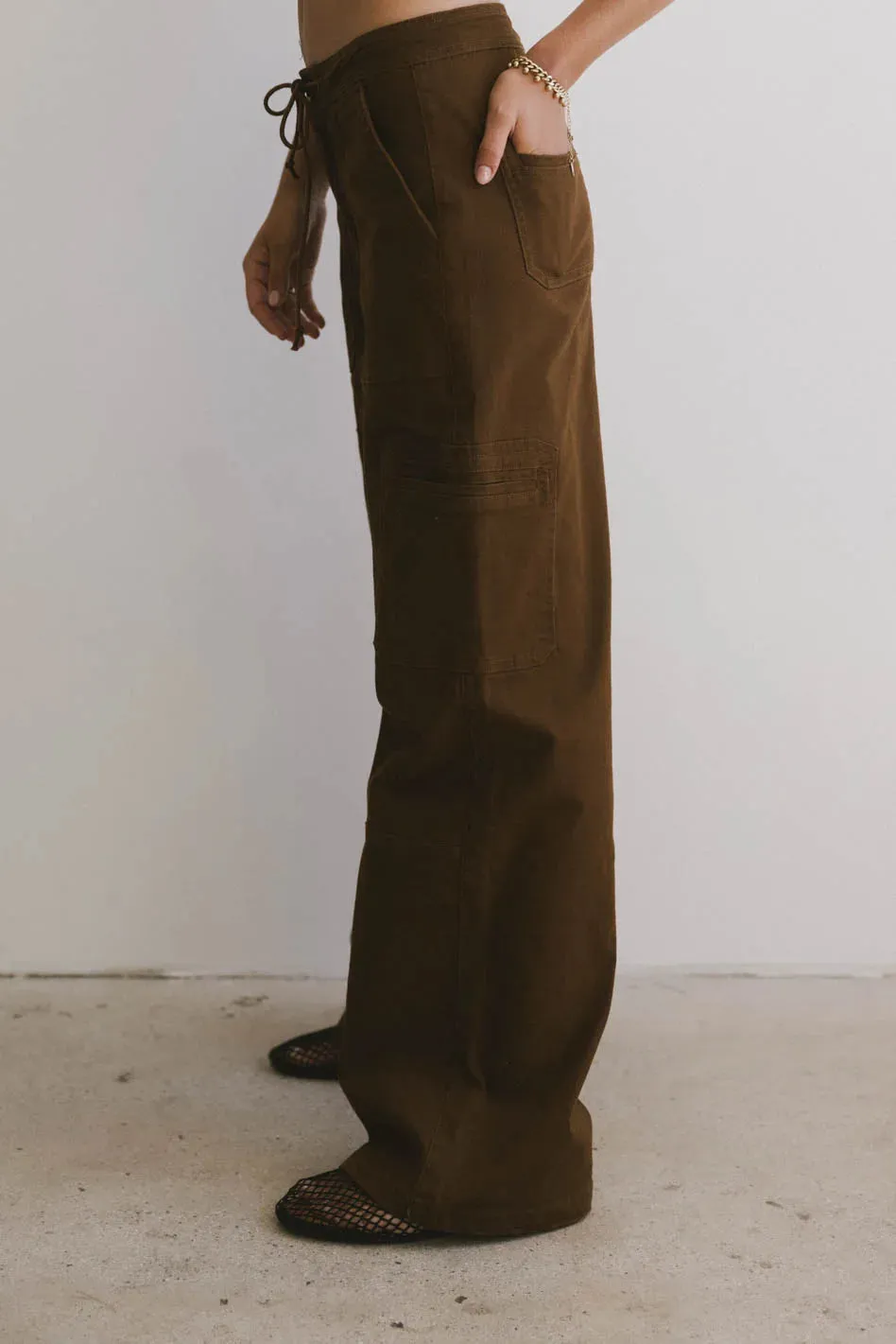 Tandry Cargo Pants in Brown