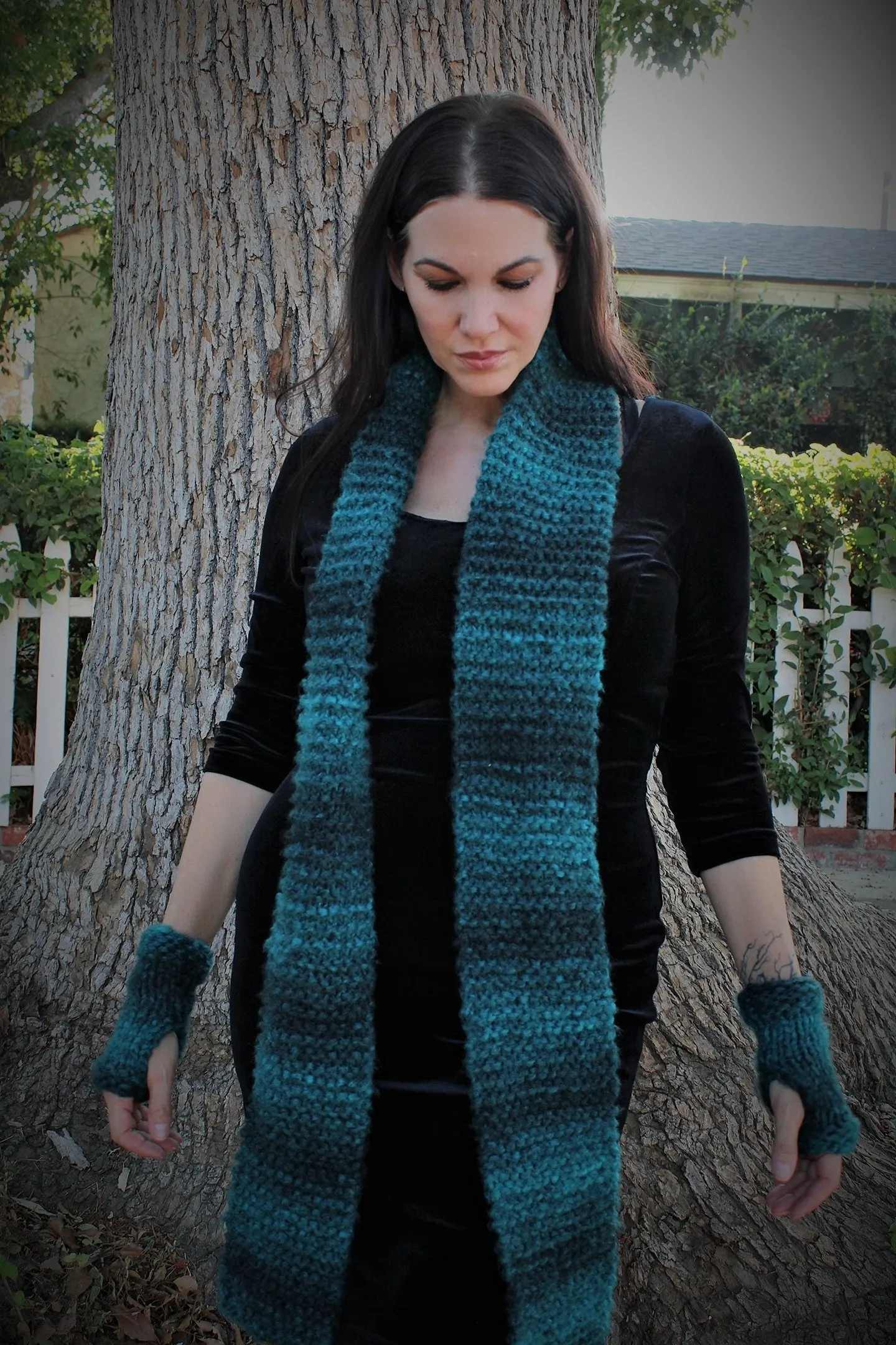 The Loch Ness Extra Long Knit Scarf