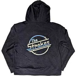 The Strokes Unisex Zipped Hoodie: OG Magna (Back Print)