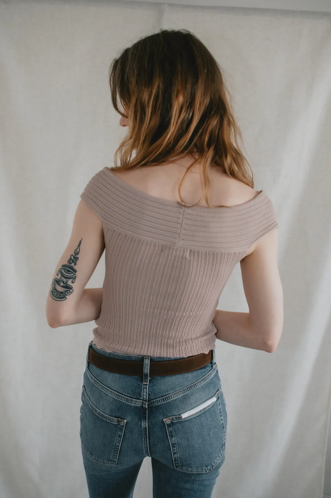 The Tina Top by Heartloom - Dune