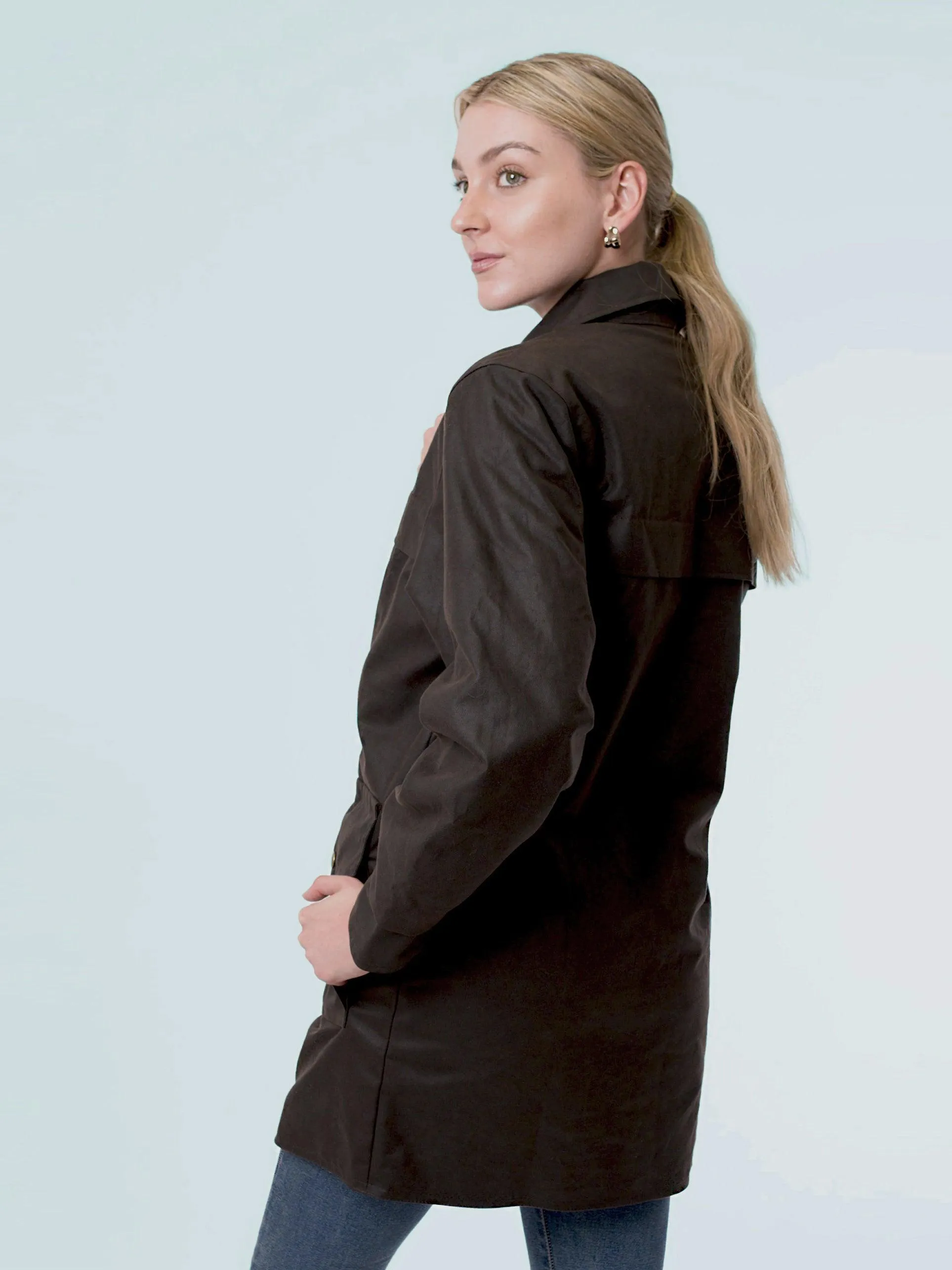 Unisex Oilskin All-purpose Coat