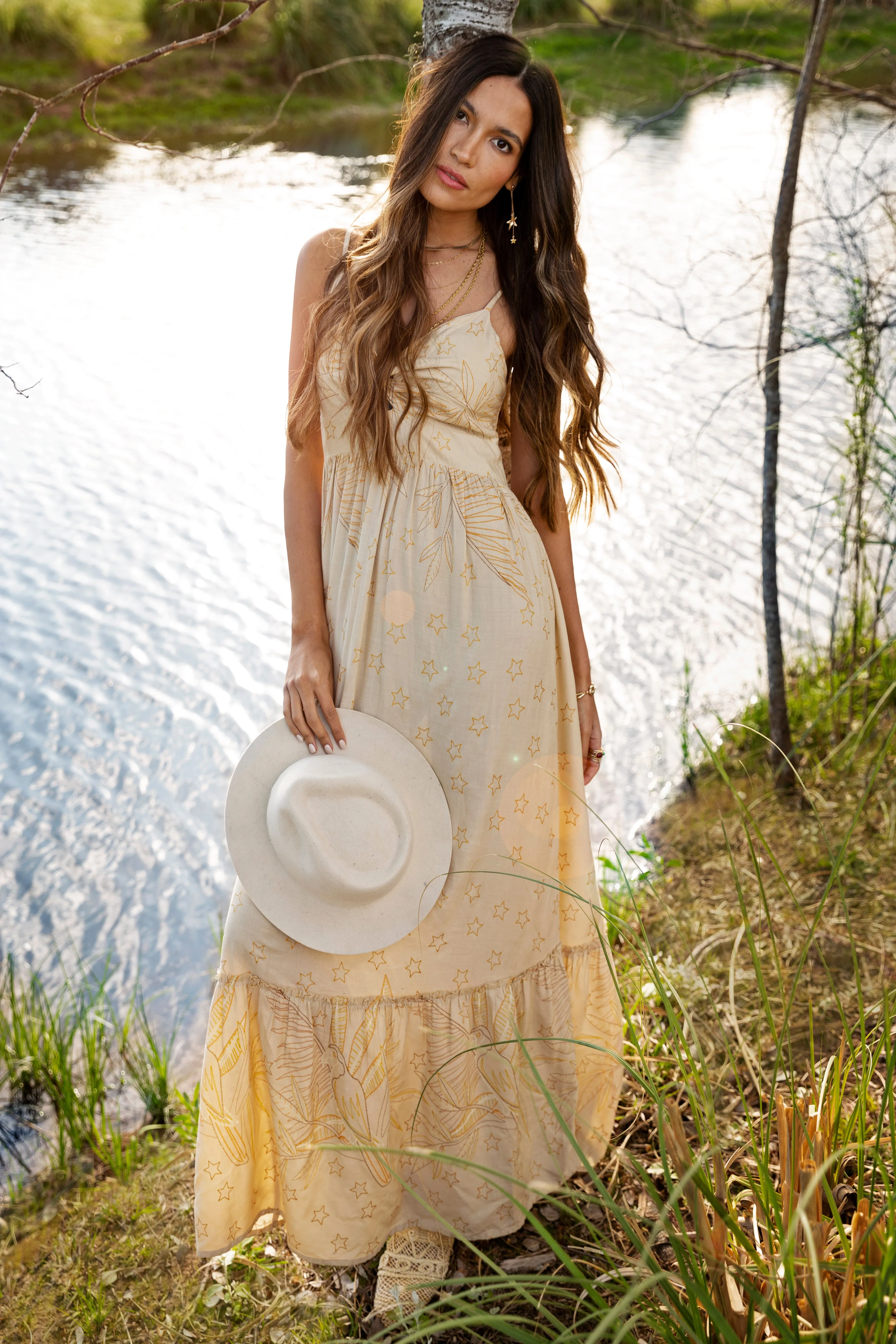 Wild Sky Maxi Dress