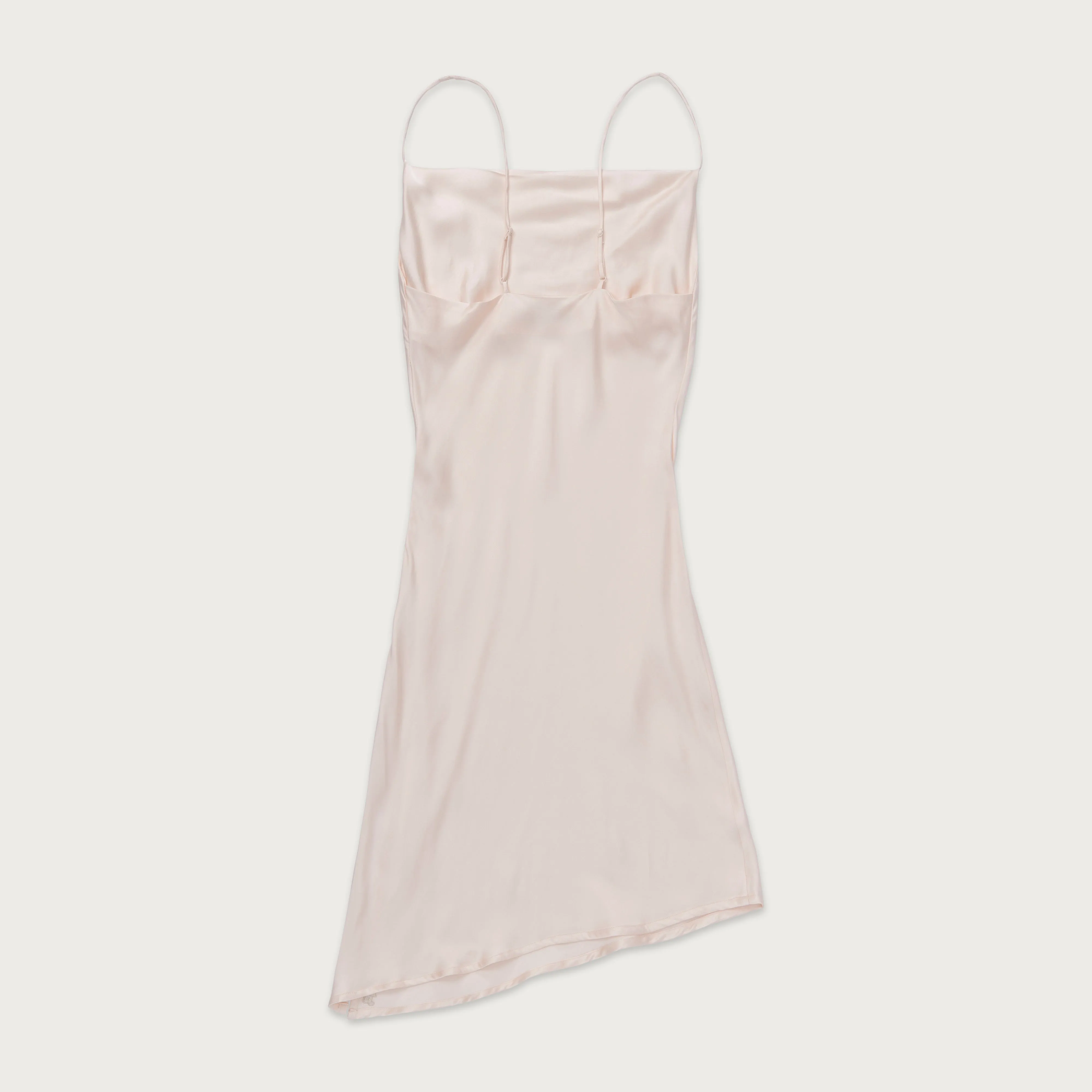 Womens Notes Slip Dress - Cream