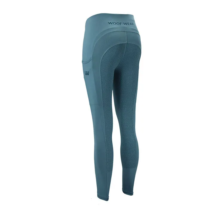 Woof Wear Young Rider Pro Tight Mineral Blue