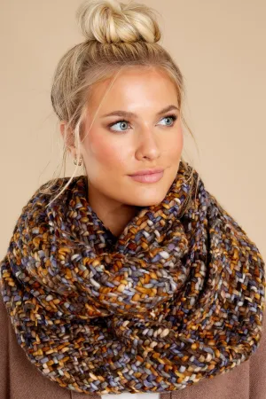 World Traveler Blue And Gold Scarf