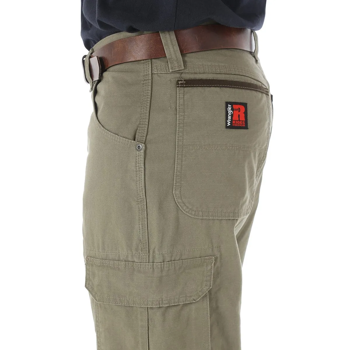 Wrangler Riggs Workwear Ripstop Ranger Cargo Pants, Bark