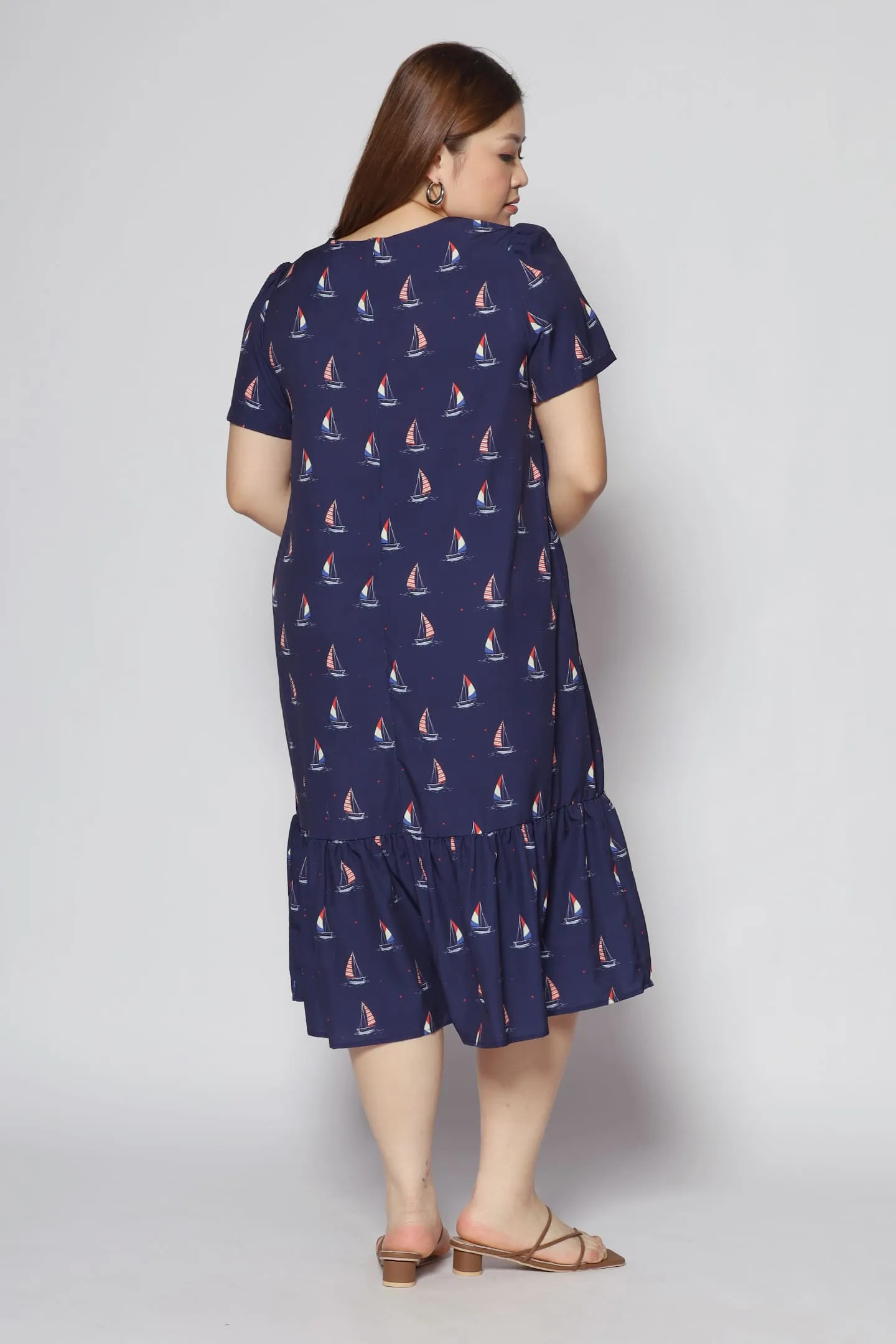 Xing Dress in Sailboat