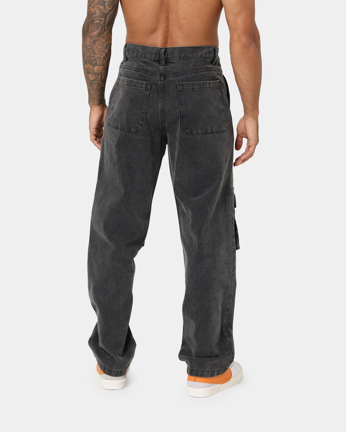 XXIII Jorris Cargo Pants Washed Black